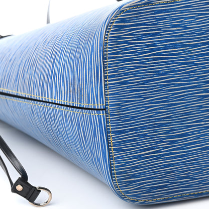 Louis Vuitton Epi Neverfull MM Denim Light 5 of 9