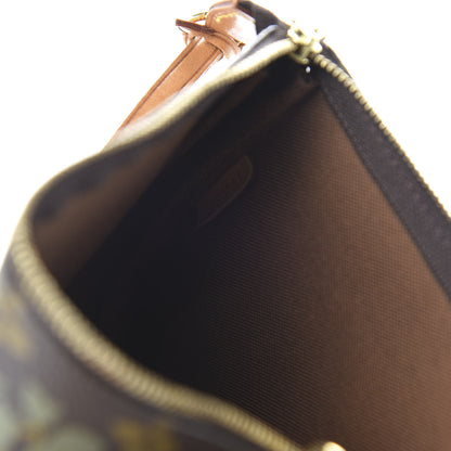 Louis Vuitton Monogram Graffiti Pochette Accessories Kaki 8 of 10