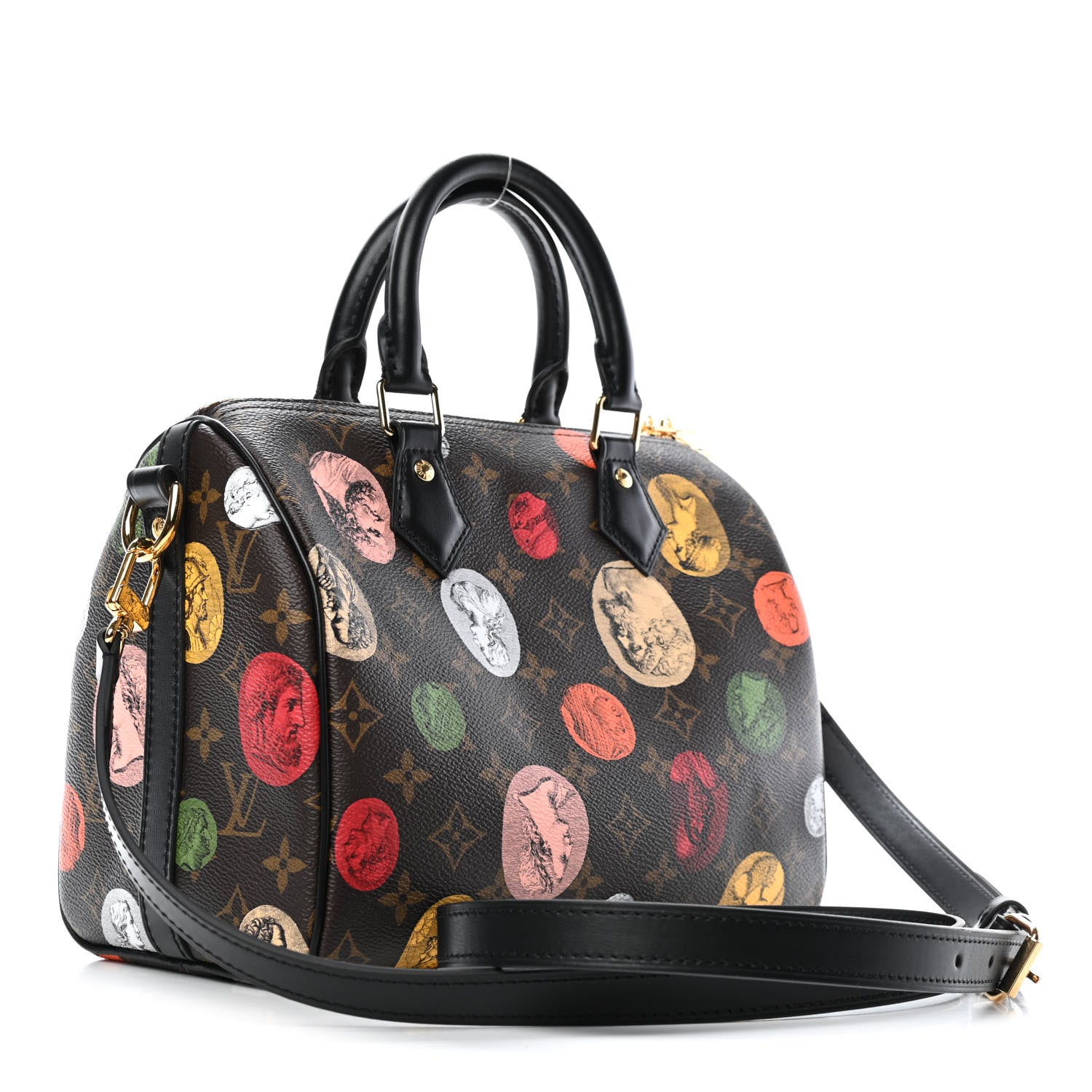 Louis Vuitton X FORNASETTI Monogram Cameo Speedy Bandouliere 25 2 of 4