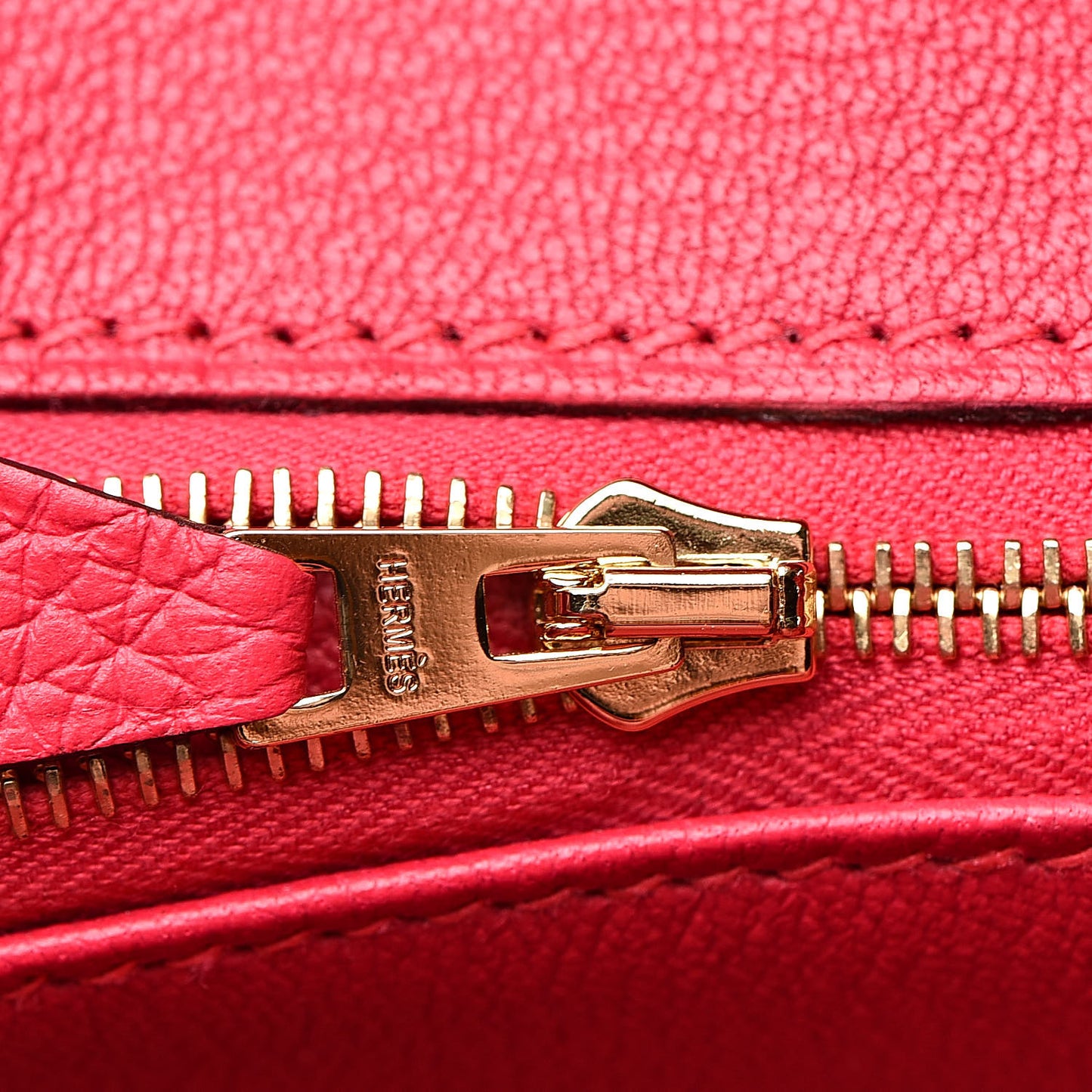 Taurillon Clemence Birkin 30 Rose Extreme