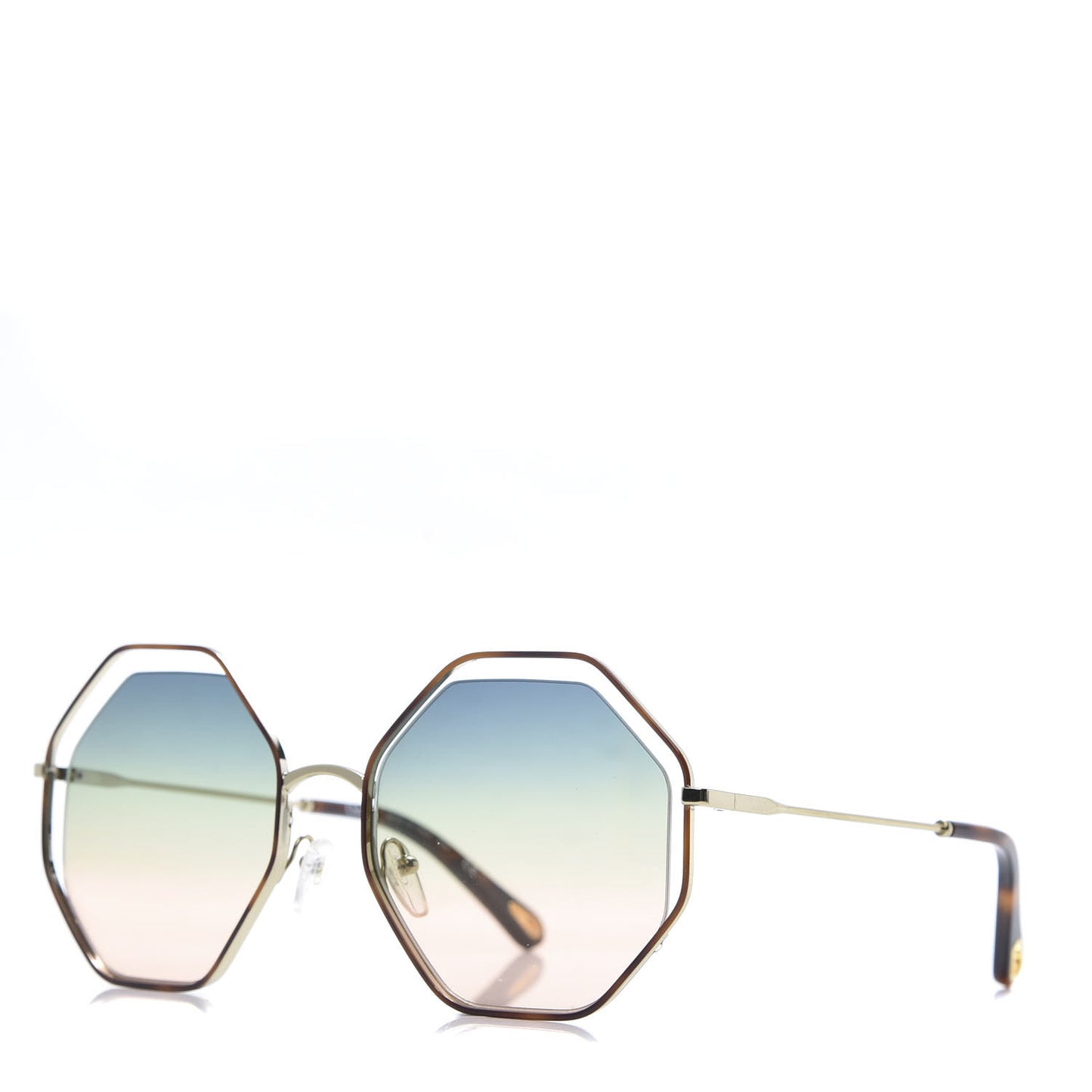 Poppy Geometric Sunglasses CE132S Havana Brown