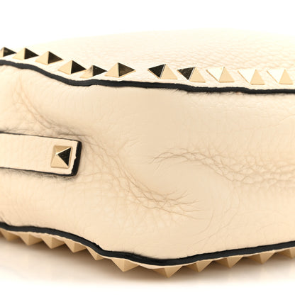 Valentino Garavani Grained Calfskin Rockstud Camera Crossbody Bag Ivory 10 of 10