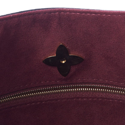 Louis Vuitton Monogram Flower Hobo Bordeaux 7 of 8