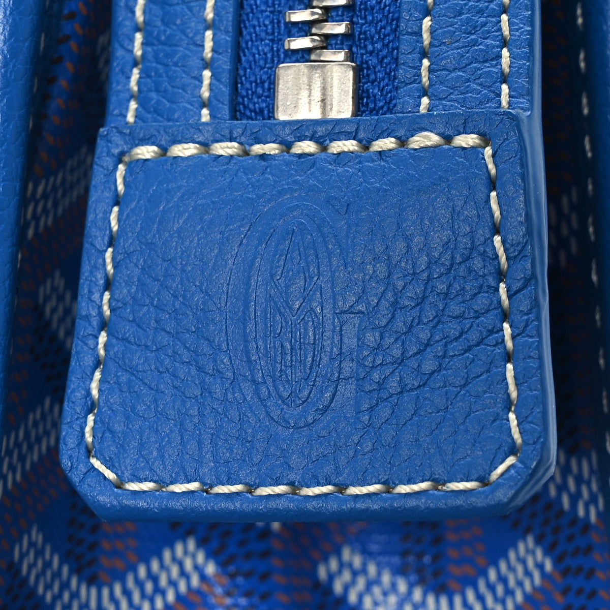 Goyard Goyardine Jouvence Toiletry Pouch Sky Blue 7 of 10