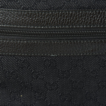 Gucci Denim Monogram Large Collapsible Carry On Duffle Black 13 of 13
