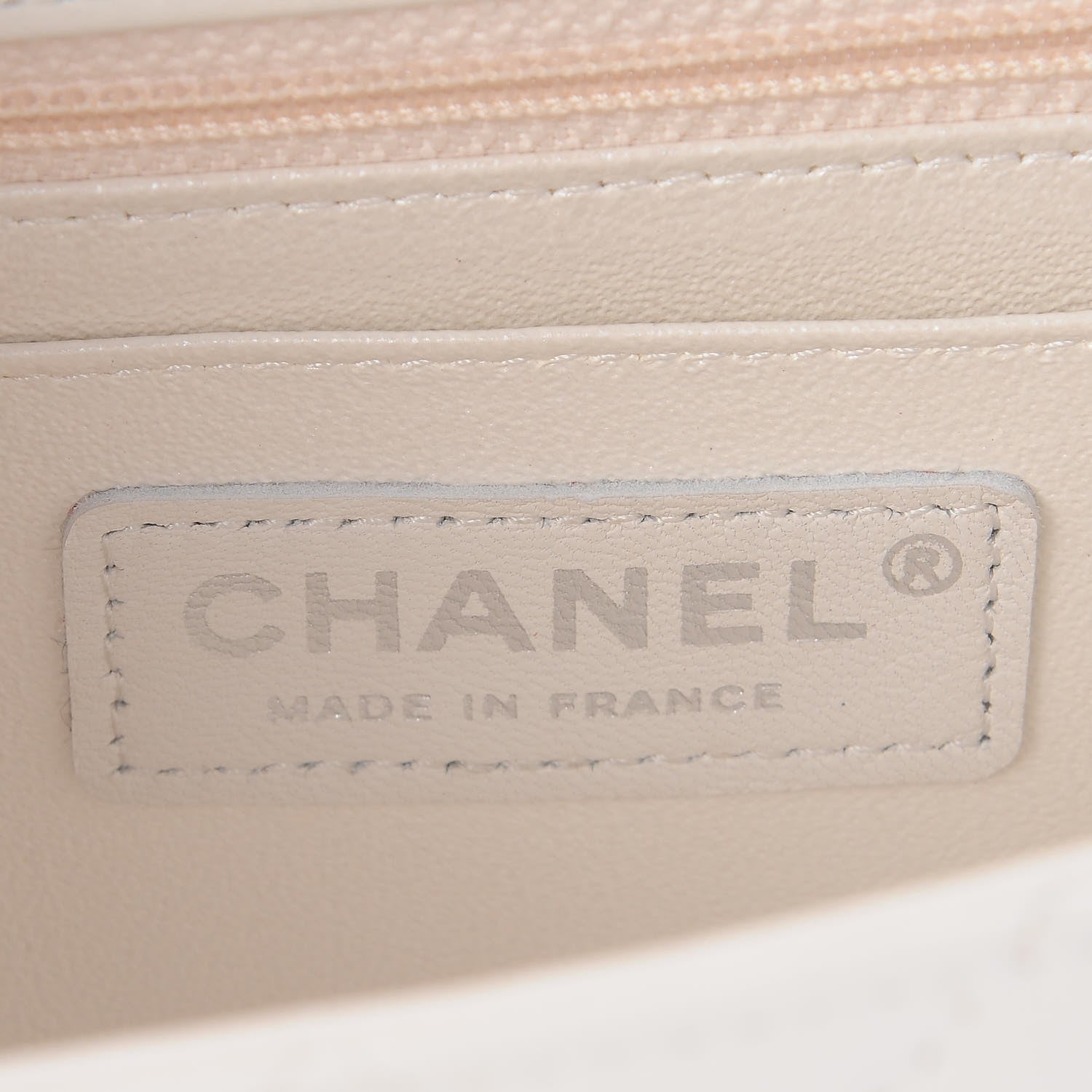 Chanel Calfskin Quilted Mini Rectangular Flap White 6 of 7
