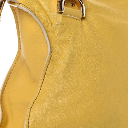 Chloe Calfskin Medium Marcie Lock Satchel Mimosa 13 of 17