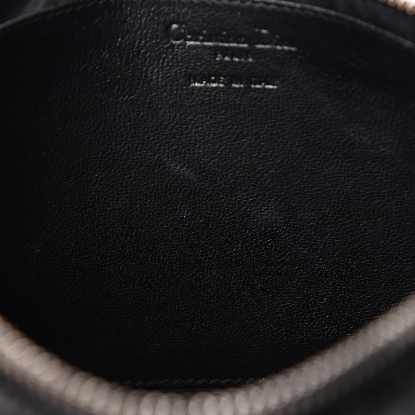 Patent Cannage Chain Pouch Black