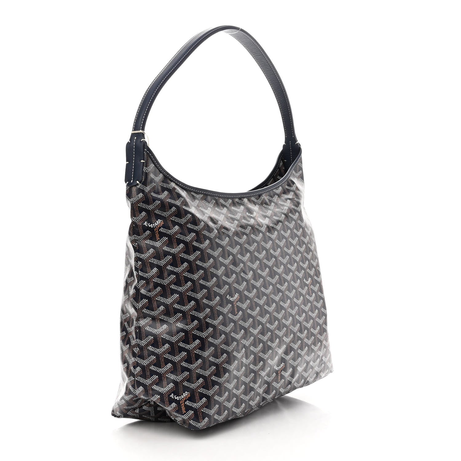 Goyard Goyardine Boheme Hobo Navy Blue 4 of 11