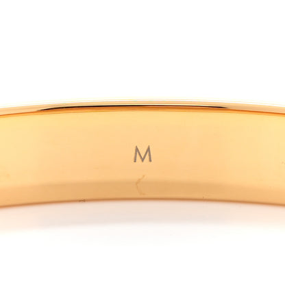 Louis Vuitton Brass Crystal Monogram Nanogram Strass Cuff M Gold 6 of 8