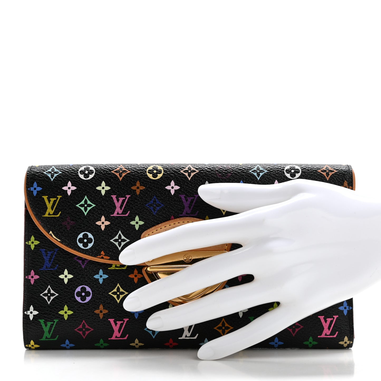 Monogram Multicolor Eugenie Wallet Black Grenade
