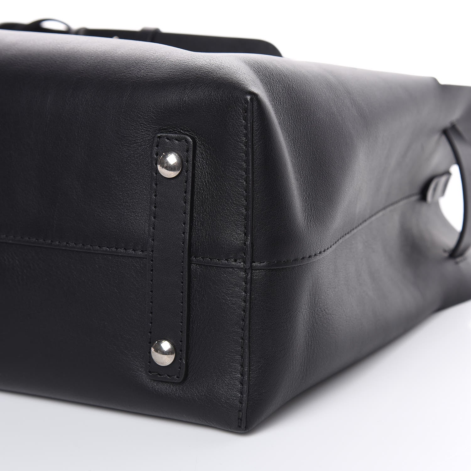 Burberry Soft Calfskin Medium Belt Bag Black 9 of 13