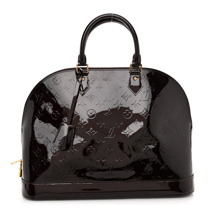 Louis Vuitton Vernis Alma GM Amarante 1 of 9