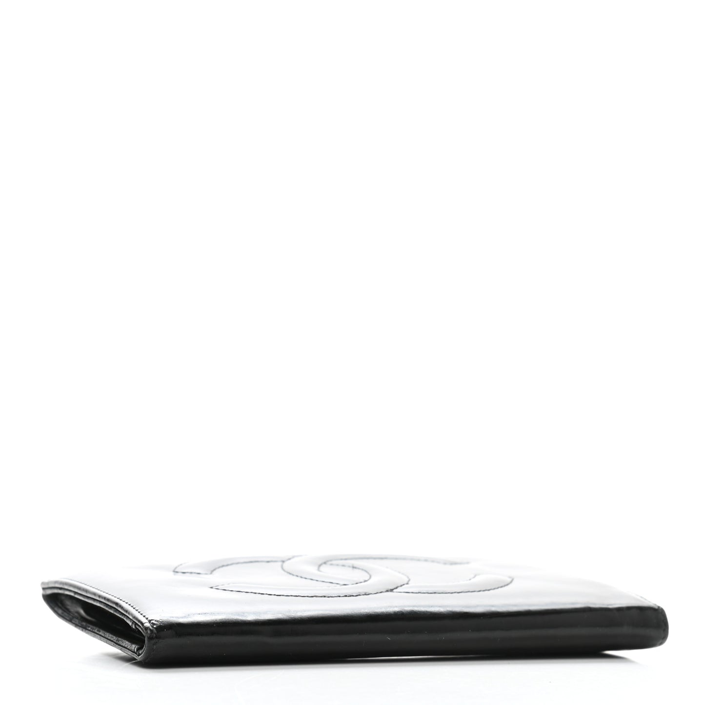 Patent Timeless CC French Wallet Black