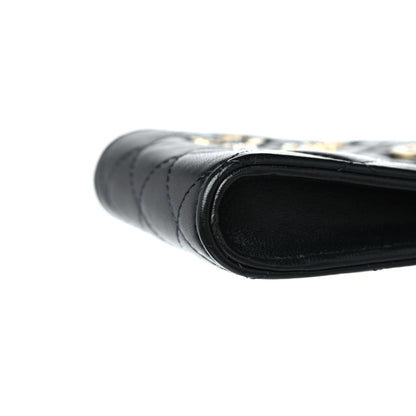 Chanel Lambskin Quilted Lucky Charm Phone Holder Black 9 of 11