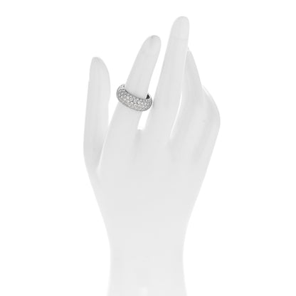 Tiffany Platinum Diamond Five Row Etoile Band Ring 50 5.5 2 of 4