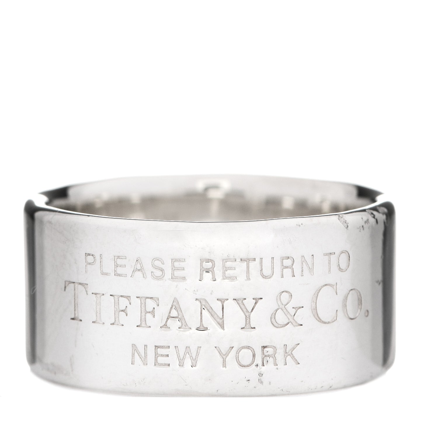 Sterling Silver Wide Return to Tiffany Ring 59 8.75