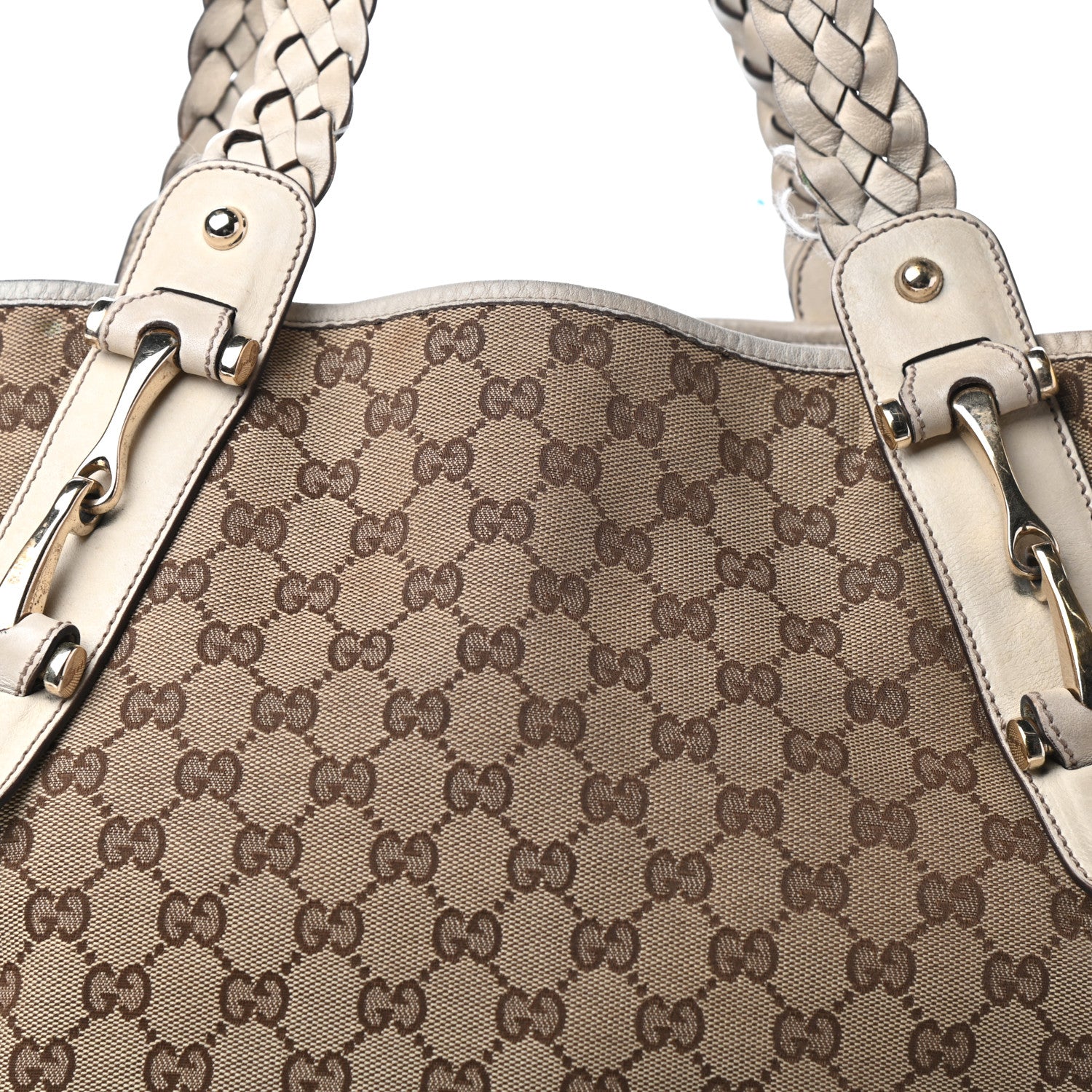 Gucci Monogram Medium Pelham Shoulder Bag Off White 11 of 12