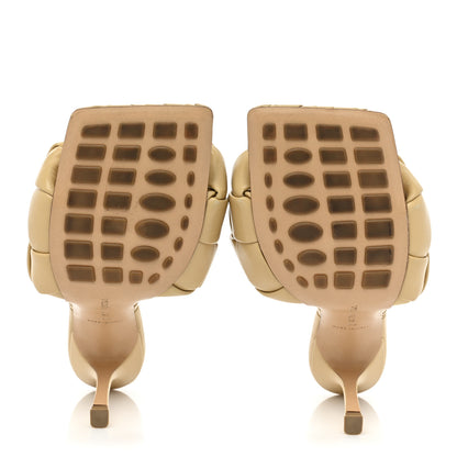 Bottega Veneta Nappa Maxi Intrecciato Lido Mule Sandals 39 Cane Sugar 5 of 7