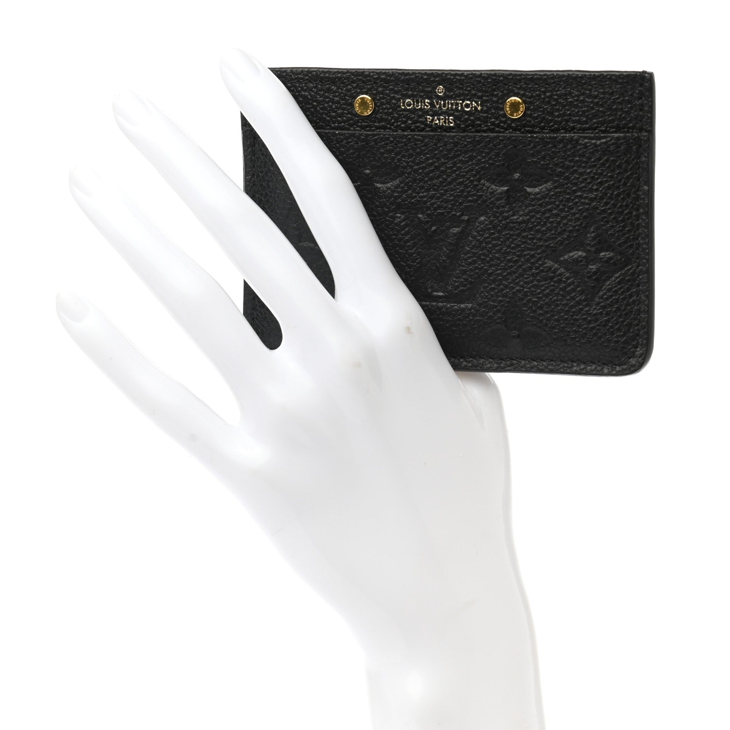 Louis Vuitton Empreinte Card Holder Black 5 of 17
