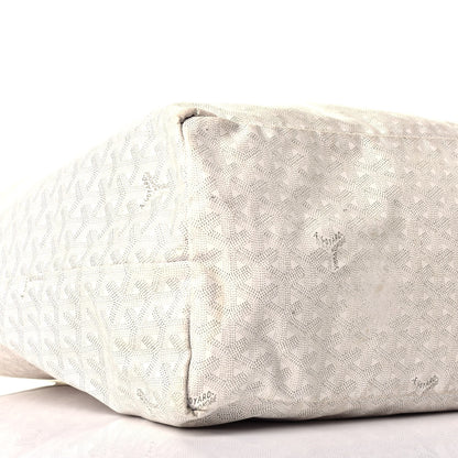 Goyard Goyardine Saint Louis GM White 7 of 9