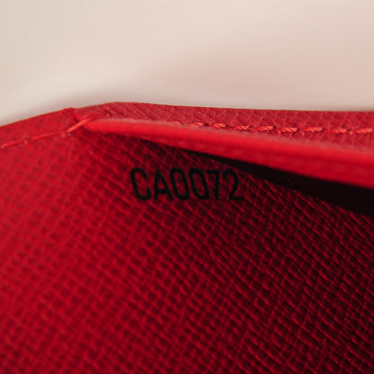 Louis Vuitton Epi Small Ring Agenda Cover Rouge 7 of 7