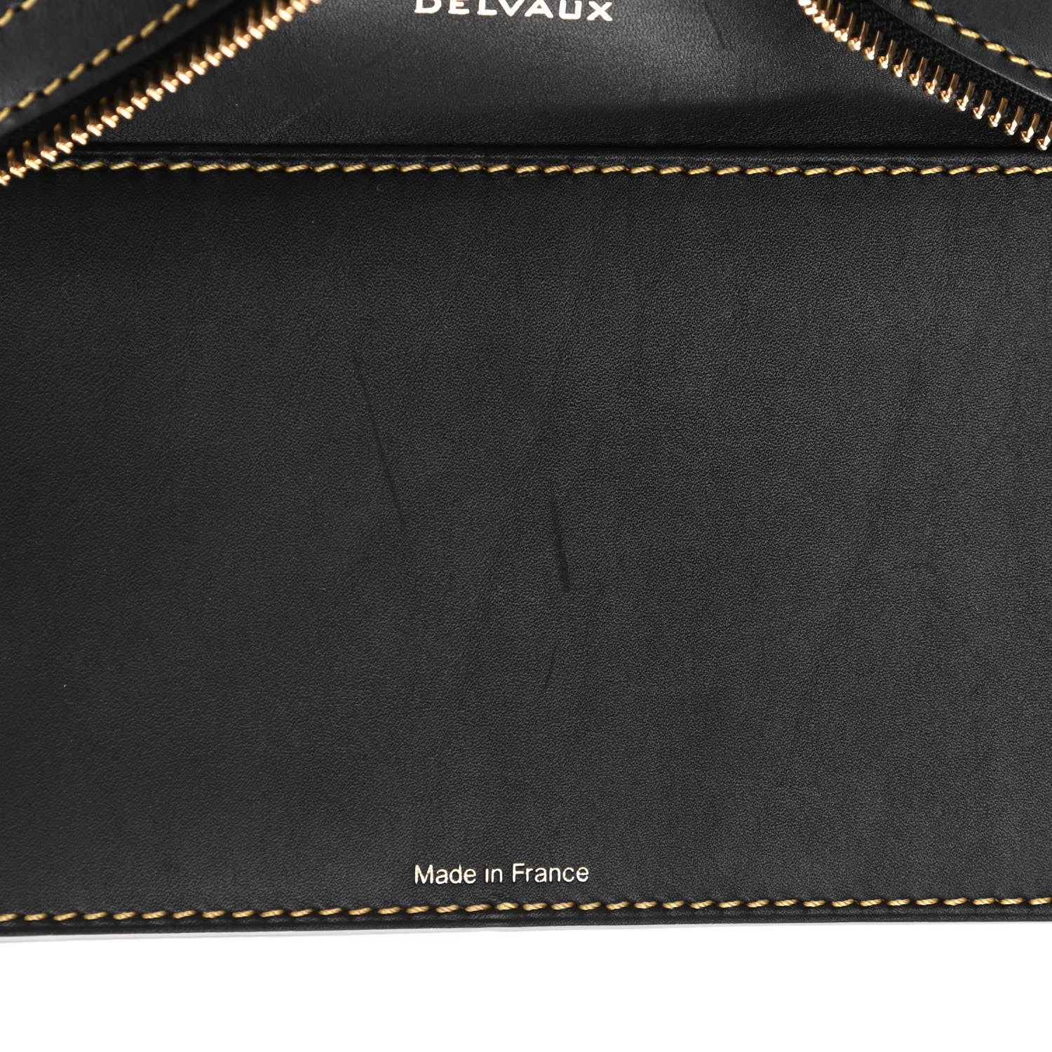 Delvaux Denim Calfskin Cool Box MM Blue Black 13 of 13