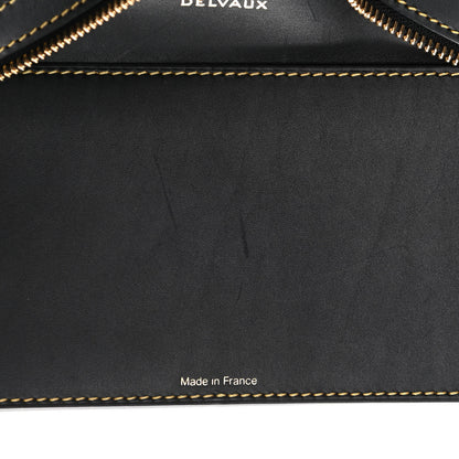 Delvaux Denim Calfskin Cool Box MM Blue Black 13 of 13