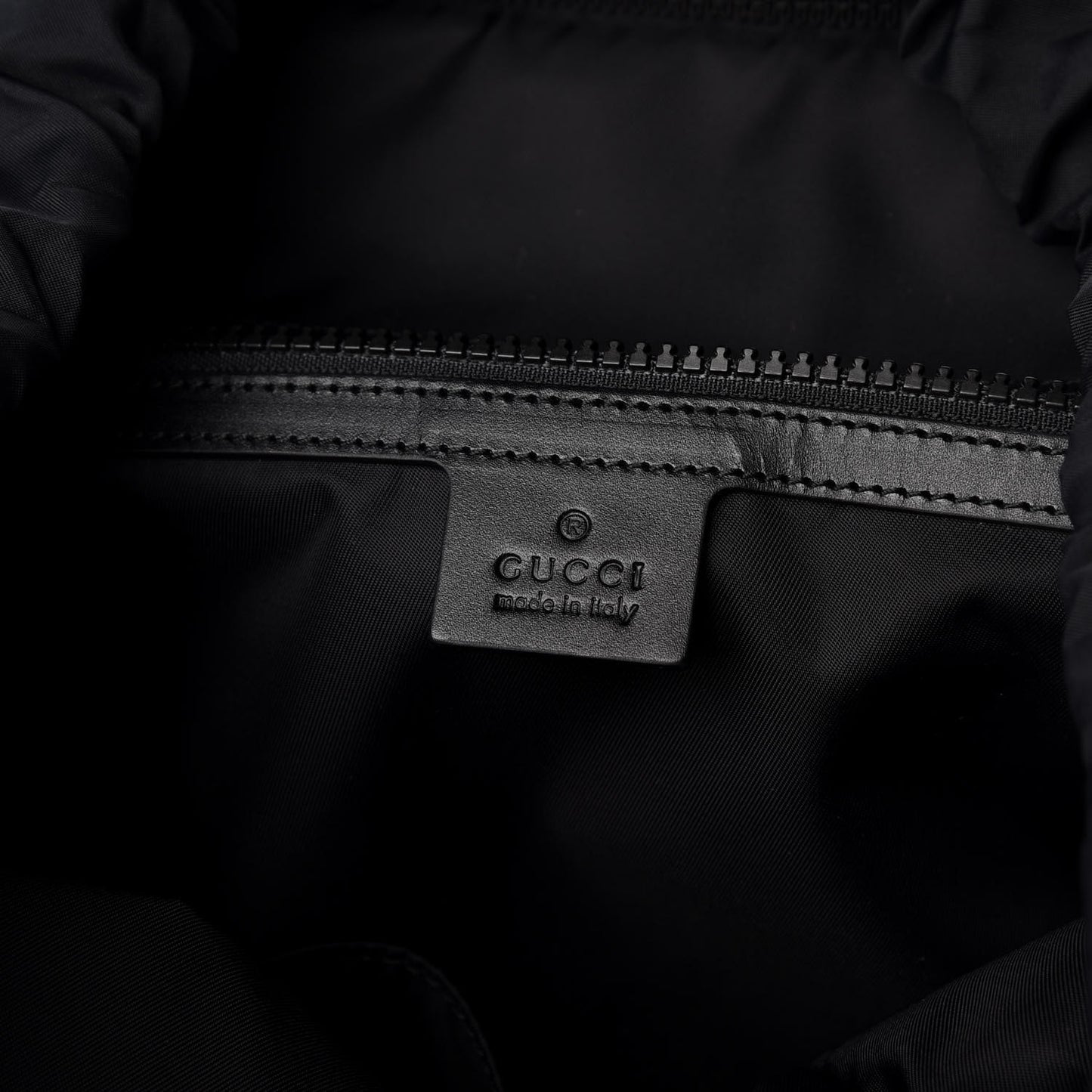 Velvet GG Monogram Web Medium Double Buckle Backpack Blue Beige Black