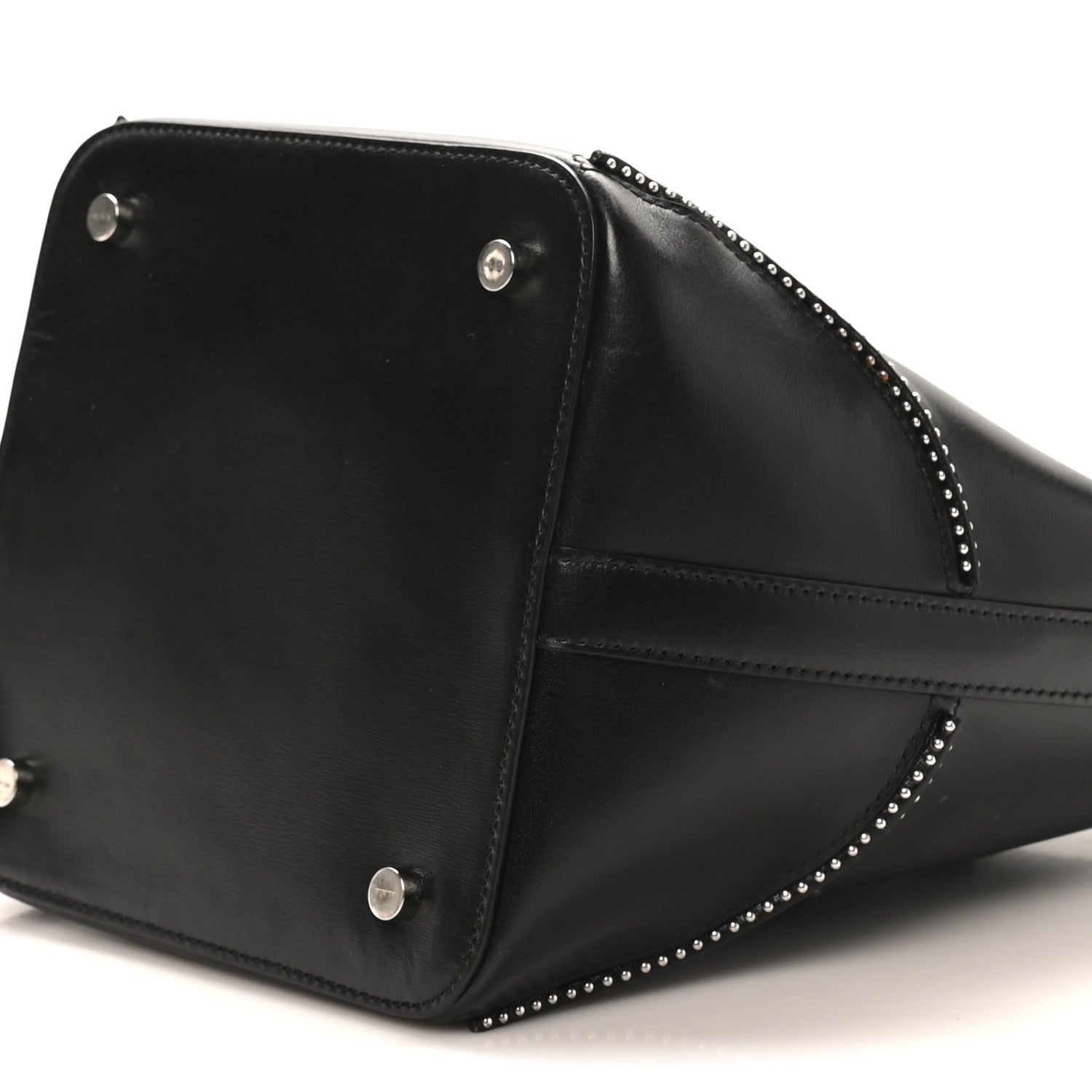 Alaia Calfskin Studded Bag Black 10 of 10