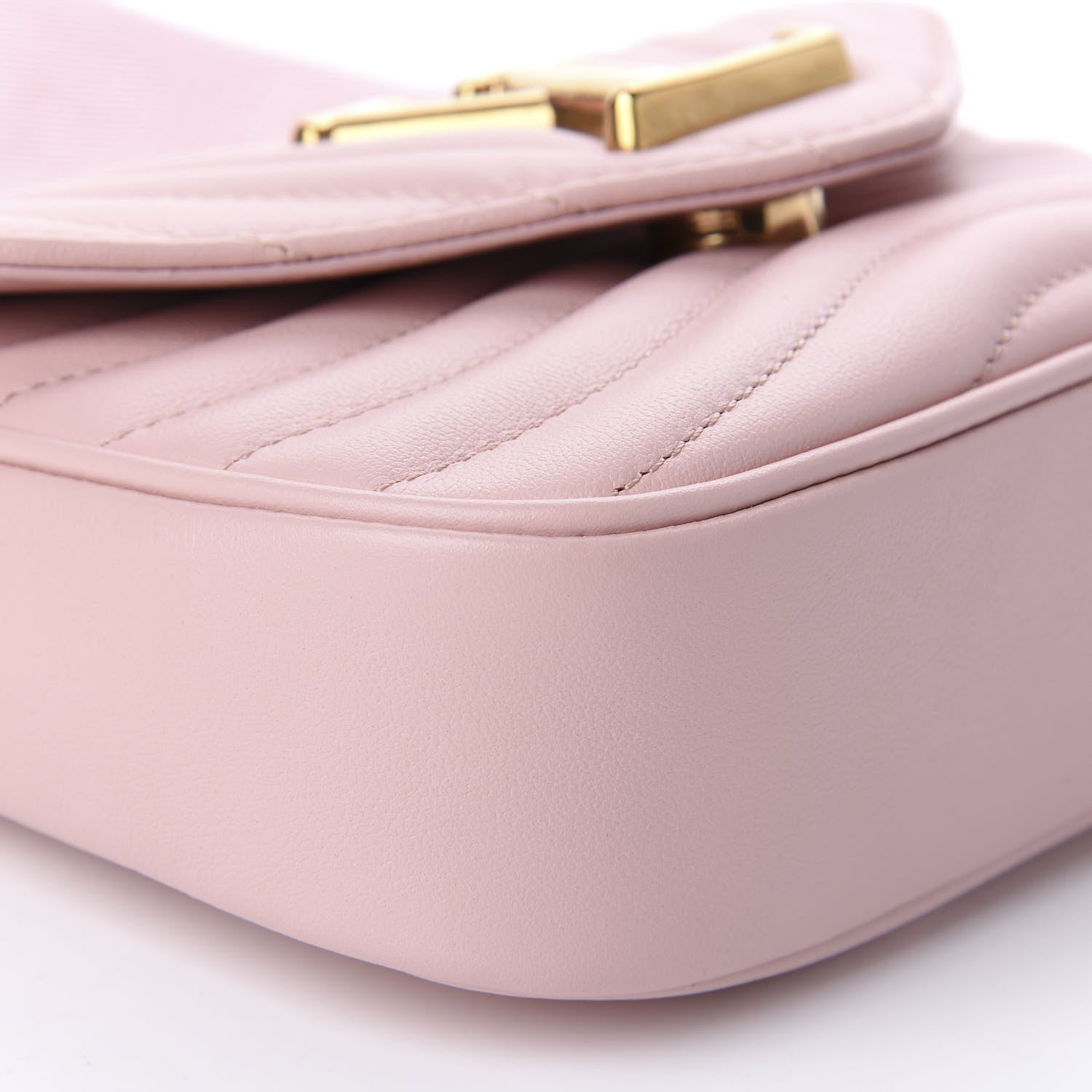 Louis Vuitton Calfskin New Wave Multi Pochette Rose Ballerine 6 of 10
