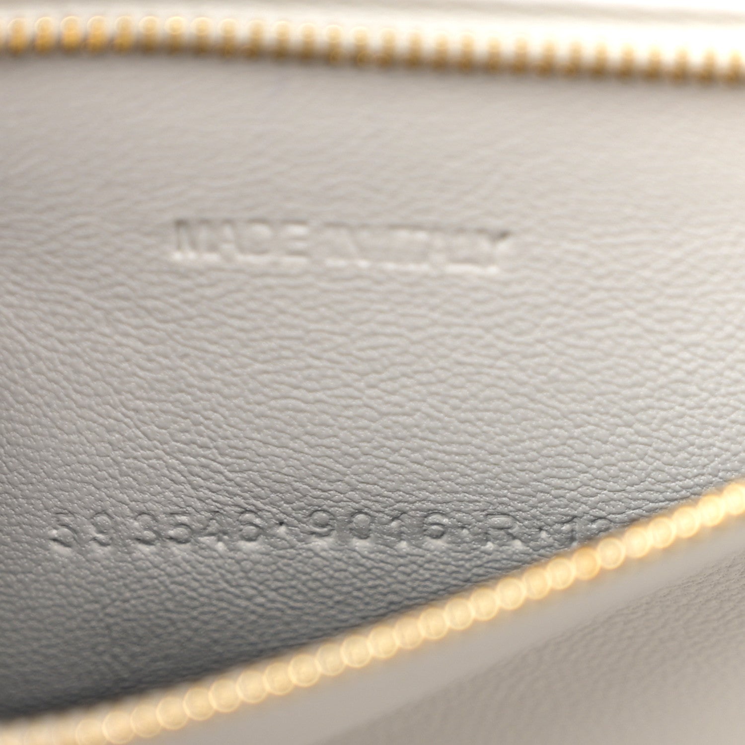Balenciaga Calfskin Crocodile Embossed Small Hourglass Top Handle Bag White 7 of 15