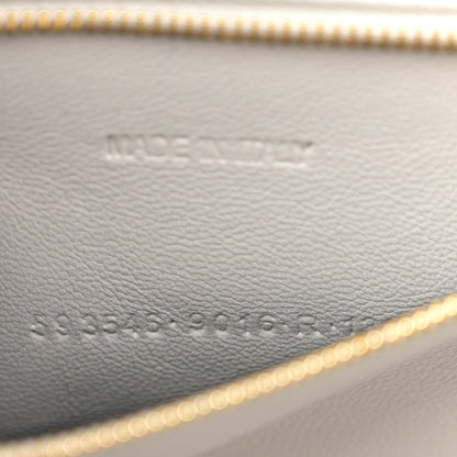 Balenciaga Calfskin Crocodile Embossed Small Hourglass Top Handle Bag White 7 of 15