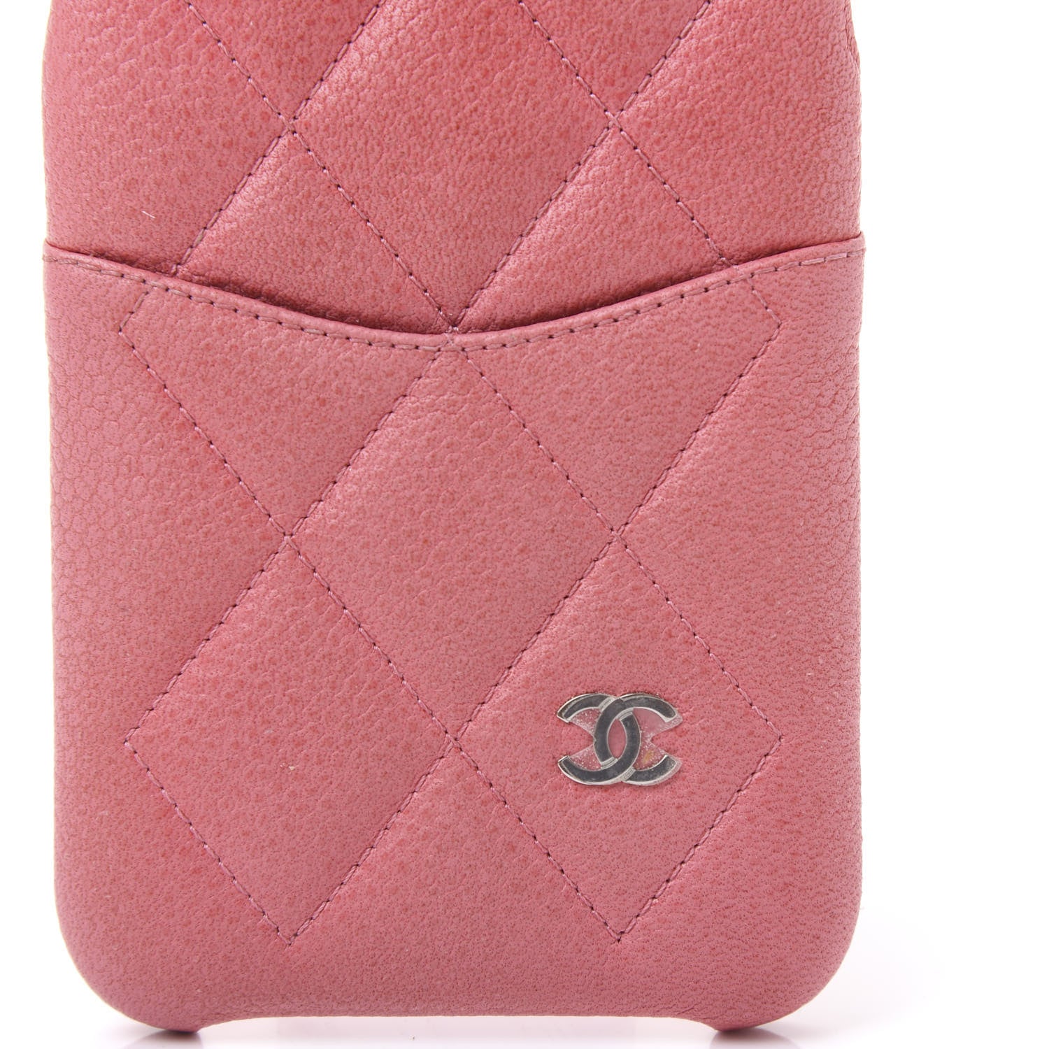 Chanel Caviar Quilted iPhone 11 Tech Case Pink 10 of 11