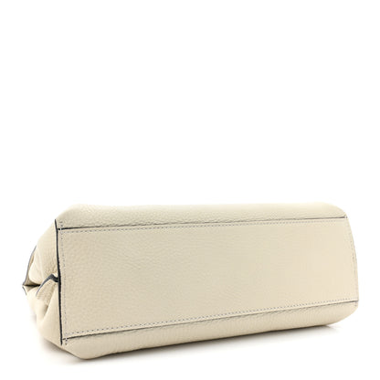 Gucci Cellarius Calfskin Small Bamboo Daily Top Handle Bag Mystic White 4 of 8