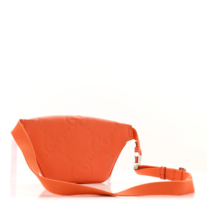 Gucci Piuma Calfskin Jumbo GG Embossed Small Belt Bag Good Orange 3 of 15