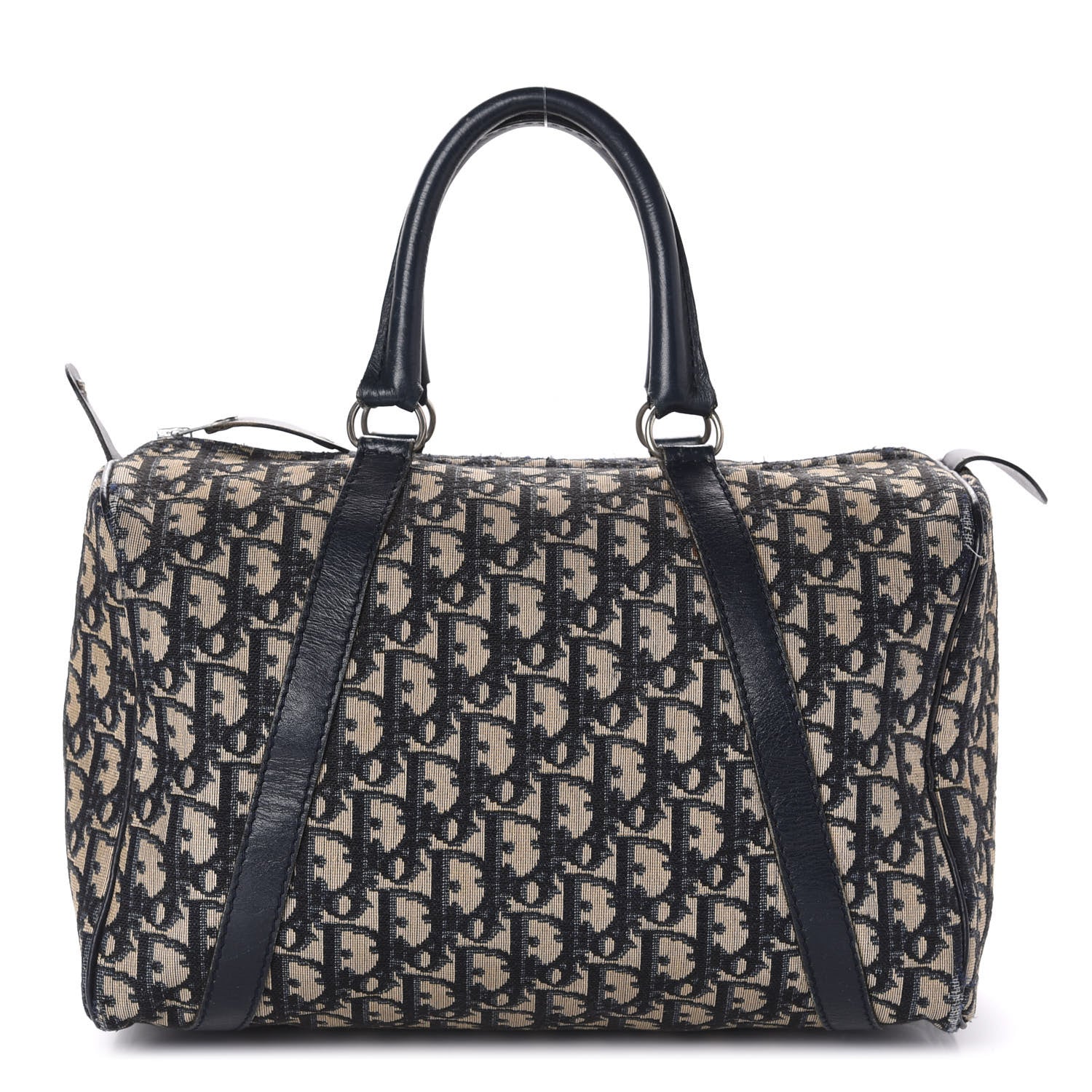 Christian Dior Monogram Boston Navy Blue 1 of 19