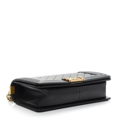 Chanel Caviar Quilted Medium Boy Flap Black 4 of 9