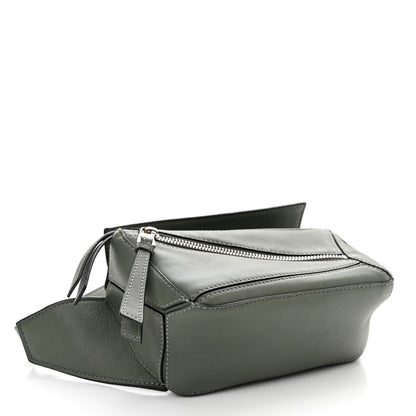 Loewe Calfskin Mini Puzzle Bumbag Dark Sage 4 of 13