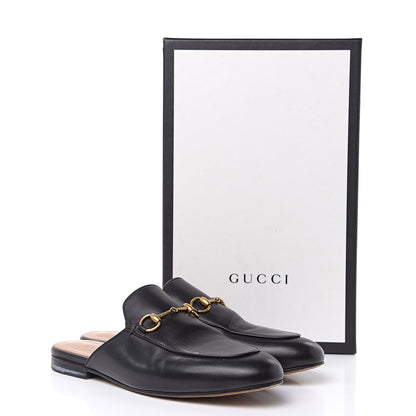 Gucci Calfskin Womens Princetown Slippers 38 Black 14 of 14