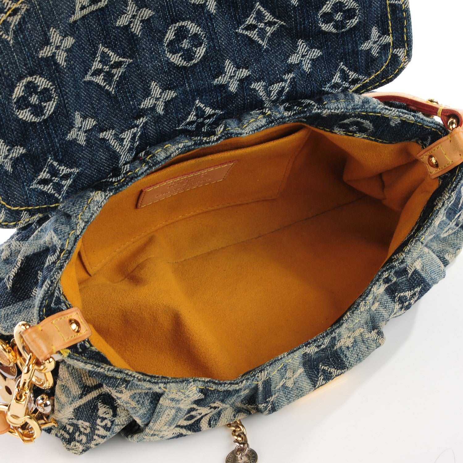 Louis Vuitton Denim Raye Judy Blame Mini Pleaty 7 of 7