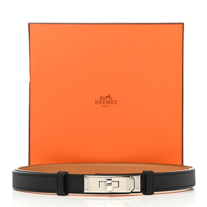 Hermes Epsom Kelly Belt Black 4 of 4