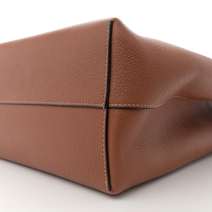 Celine Grained Calfskin Triomphe Medium Cabas Anais Tan 10 of 10