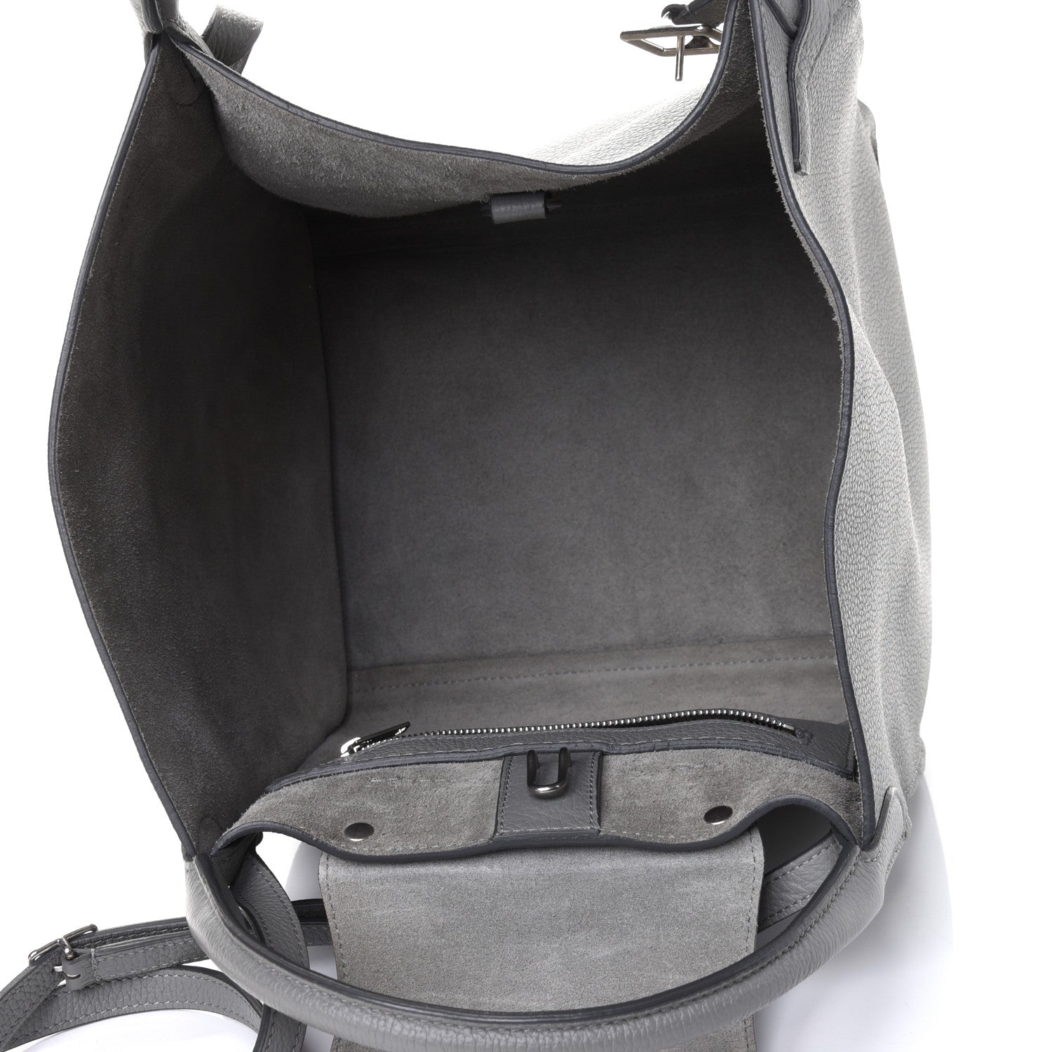 Celine Supple Grained Calfskin Small Big Bag Grey 4 of 4