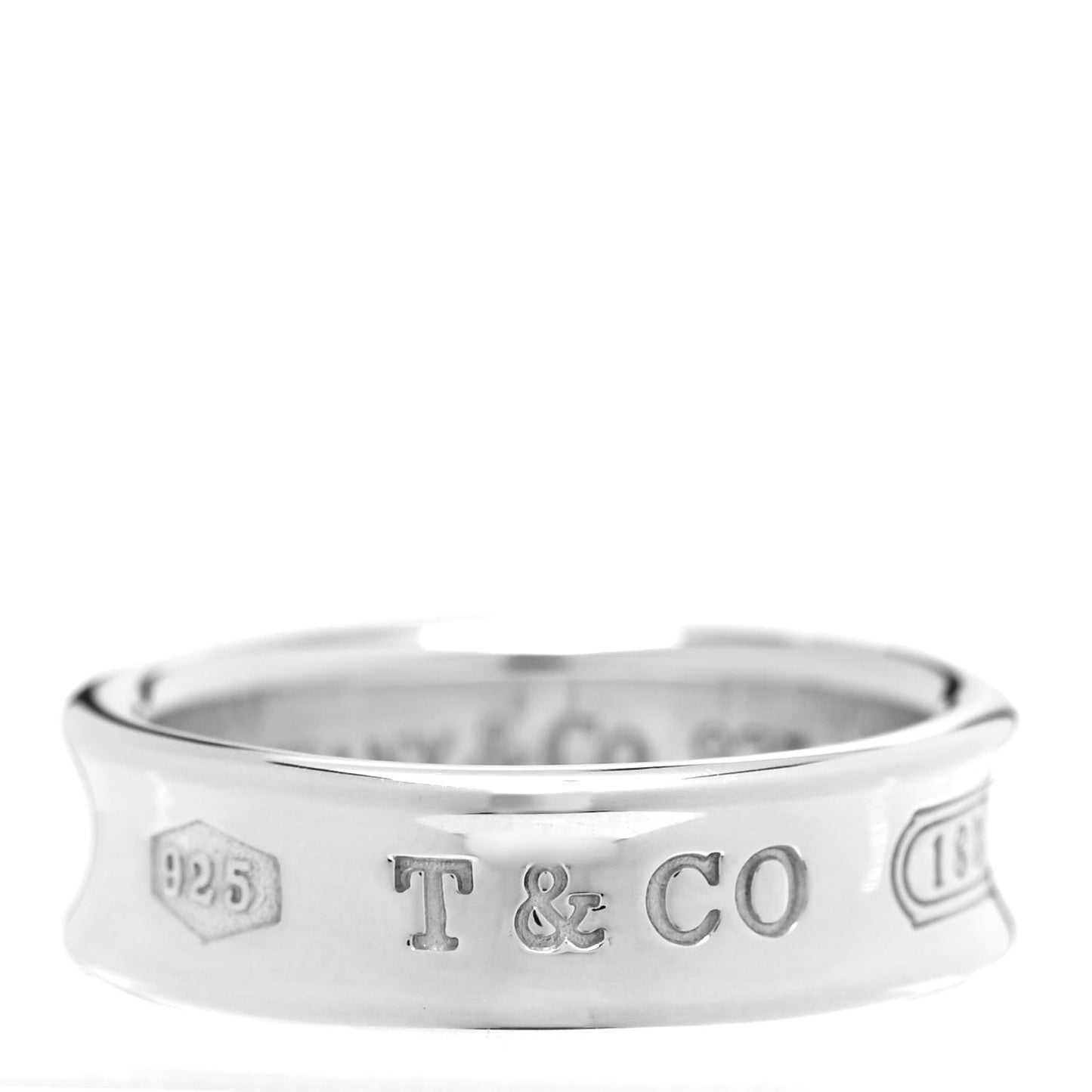 Sterling Silver 1837 Band Ring 62 10