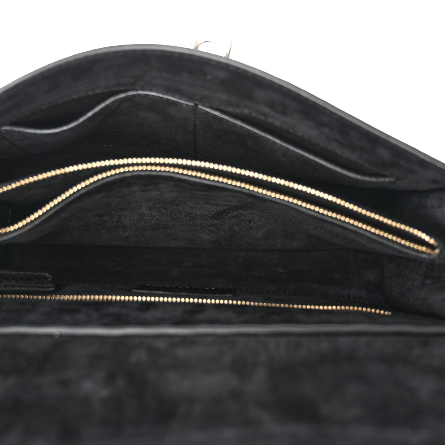 Valentino Garavani Pebbled Calfskin Rockstud Flip Lock Top Handle Bag Black 5 of 9
