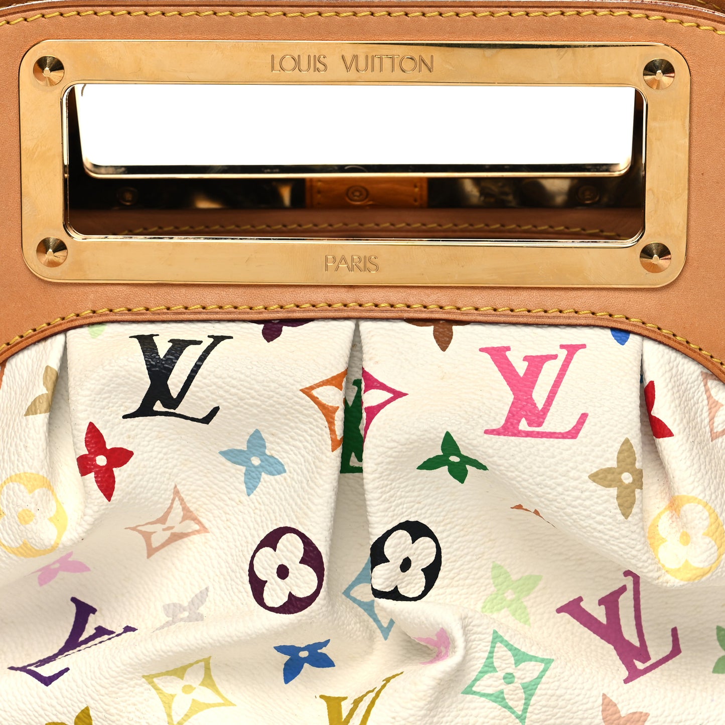 Monogram Multicolor Judy PM White