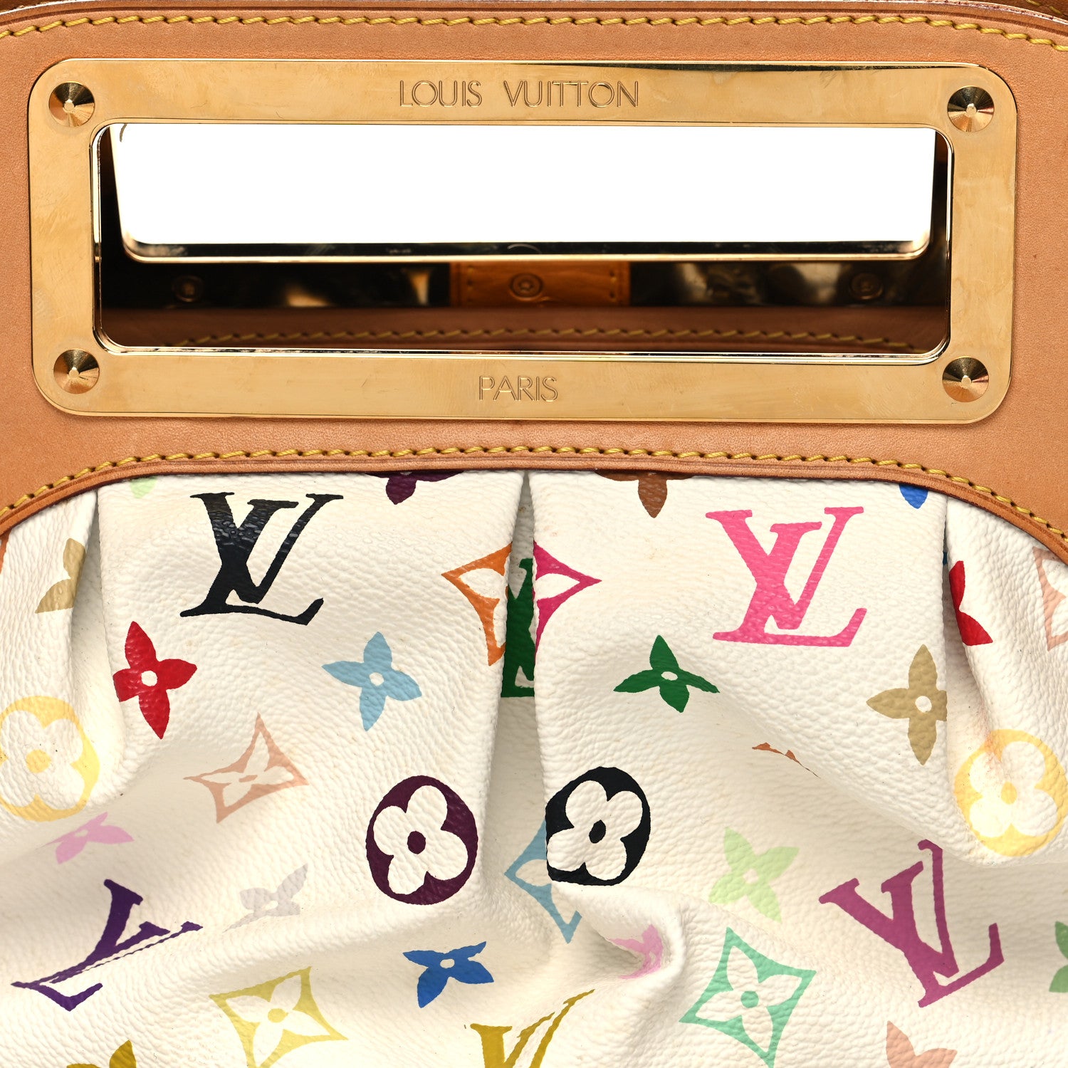 Louis Vuitton Monogram Multicolor Judy PM White 7 of 13