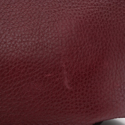 Gucci Pebbled Calfskin Medium Soho Hobo Scarlatto 11 of 11