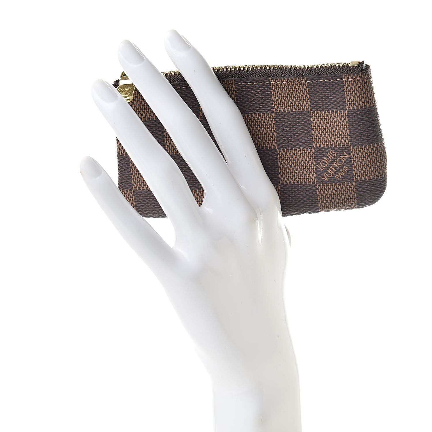 Louis Vuitton Damier Ebene Key Pouch 2 of 7